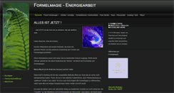Desktop Screenshot of formelmagie.com